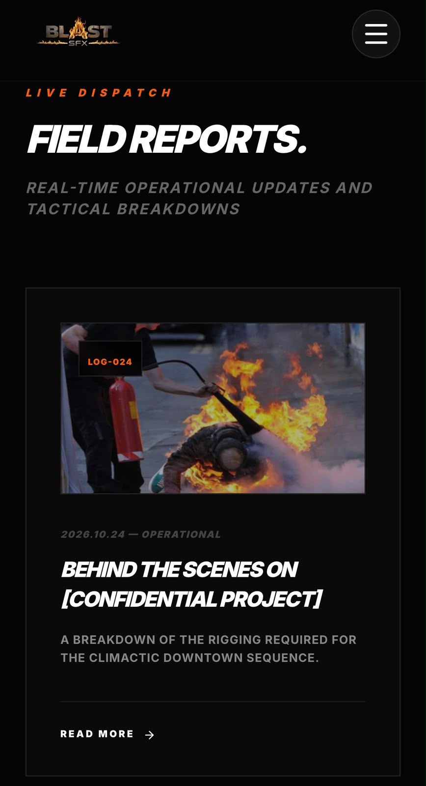 Blast SFX — Services, mobile
