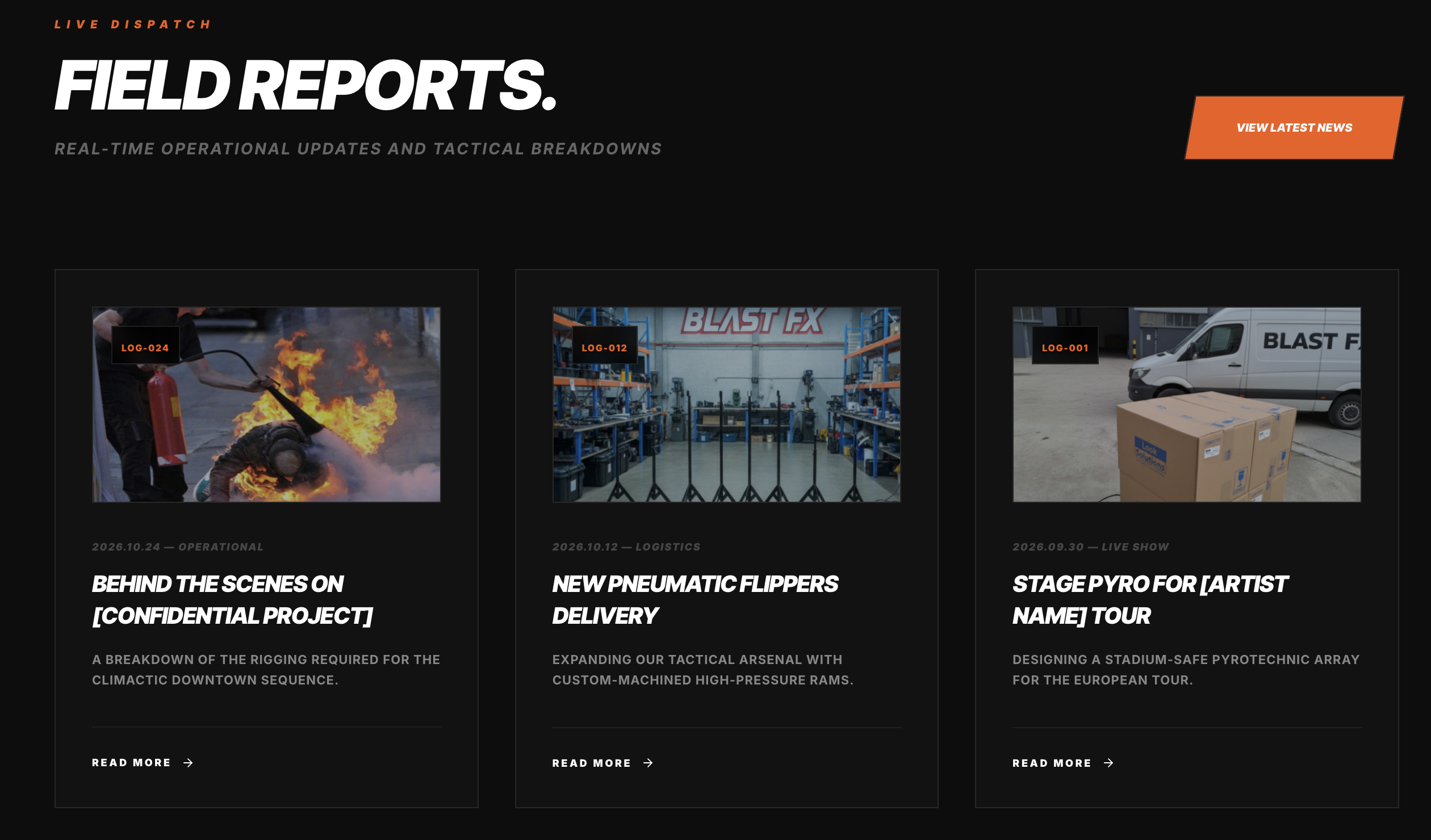 Blast SFX — interactive 3D explosion visualization