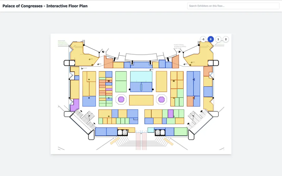 Interactive Floor Map