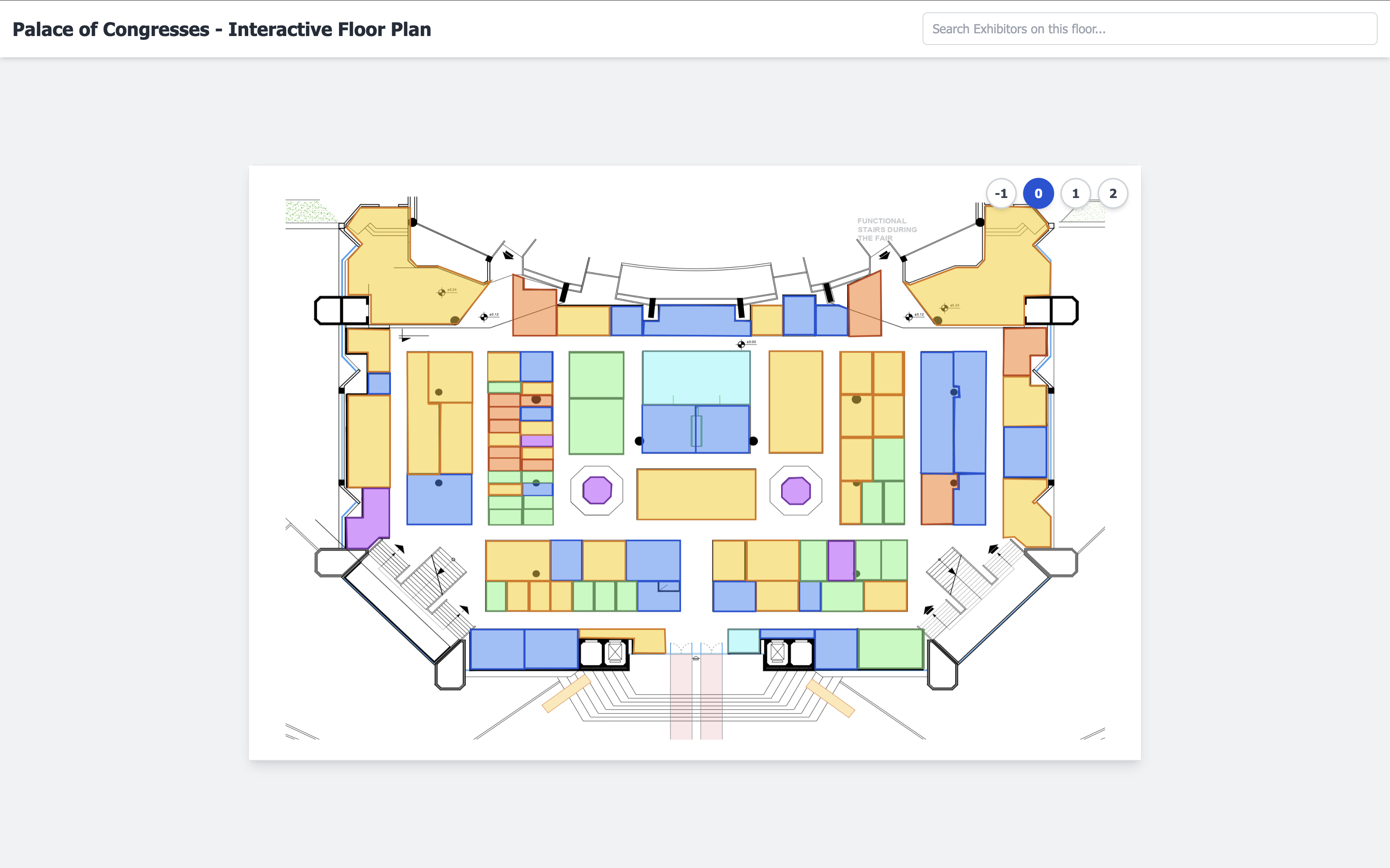 Interactive Floor Map