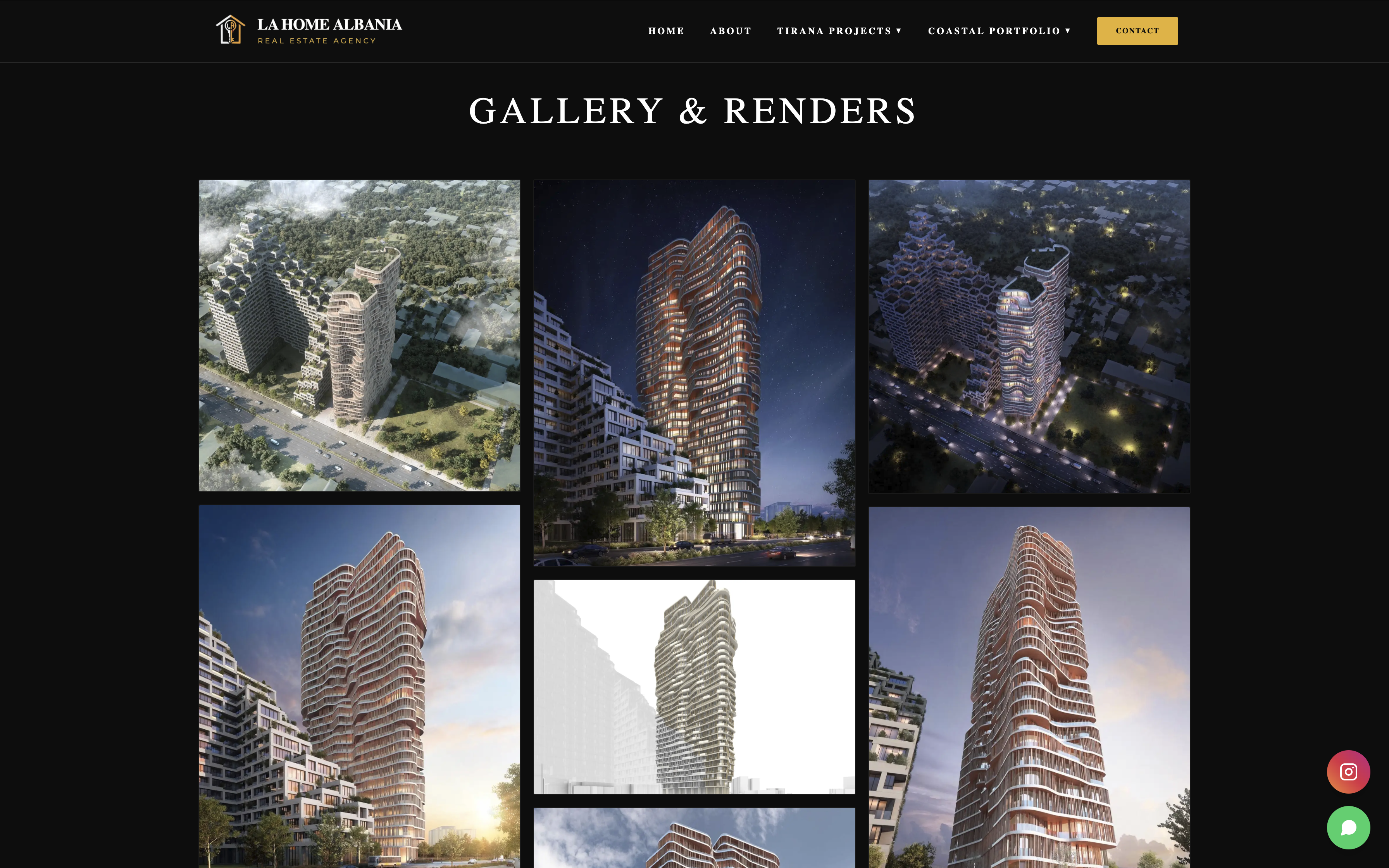 La Home Albania — gallery and renders overview