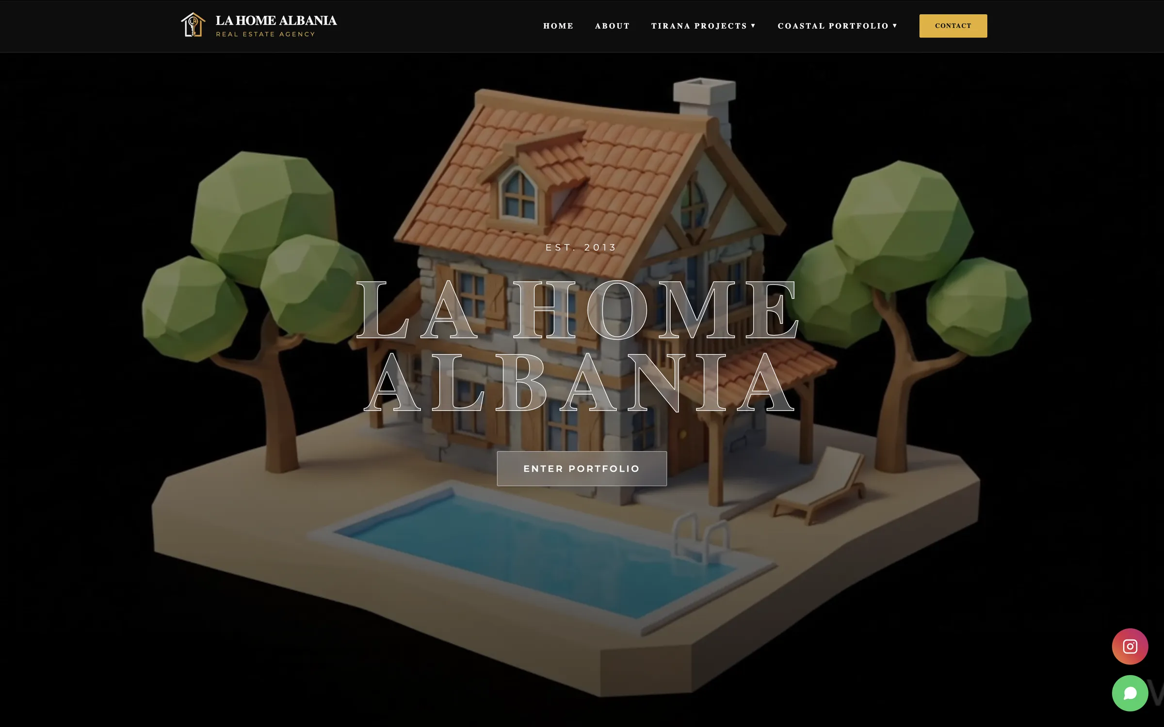 La Home Albania — hero