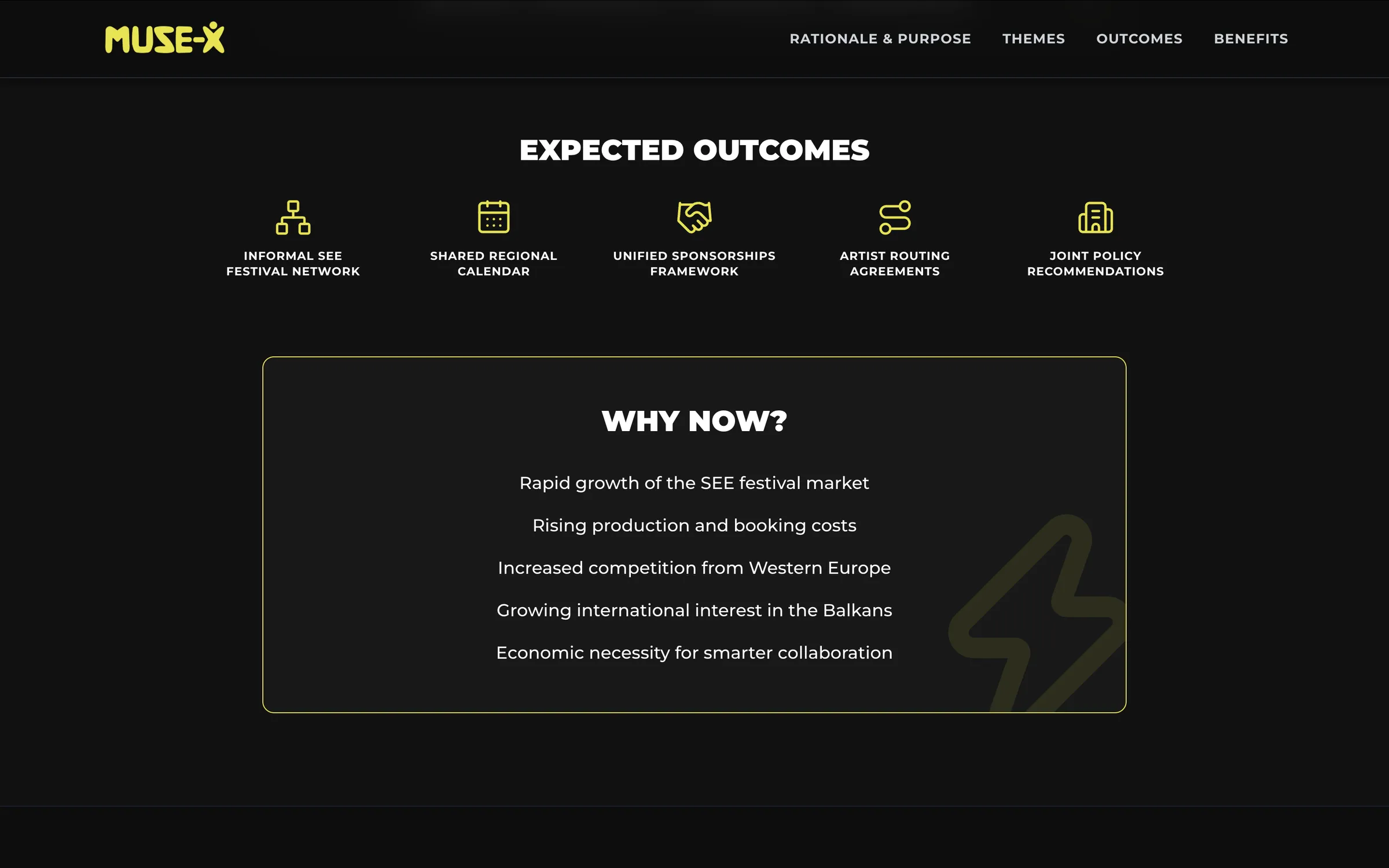 Festival Organizers Roundtable — expected outcomes